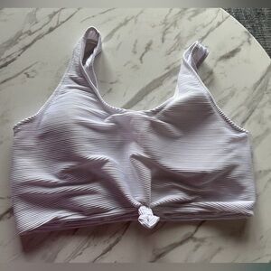 Coral Reef Traveler Swim Top-XXL White